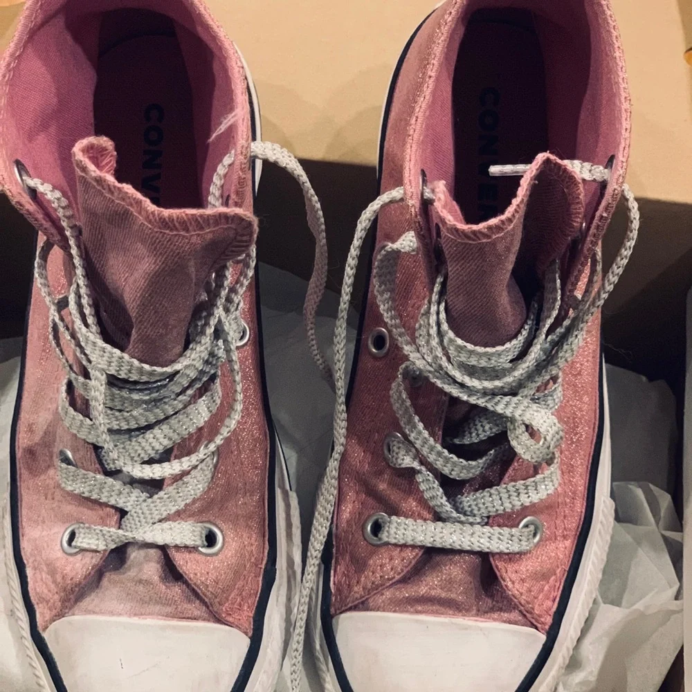 Converse ctas pink